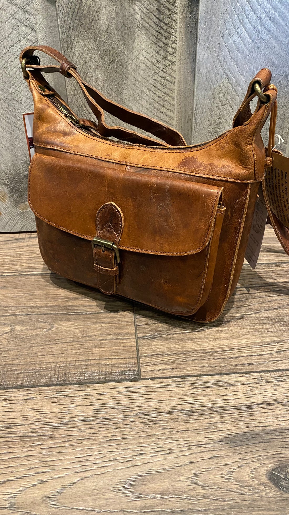 Conceal Carry Leather Handbag