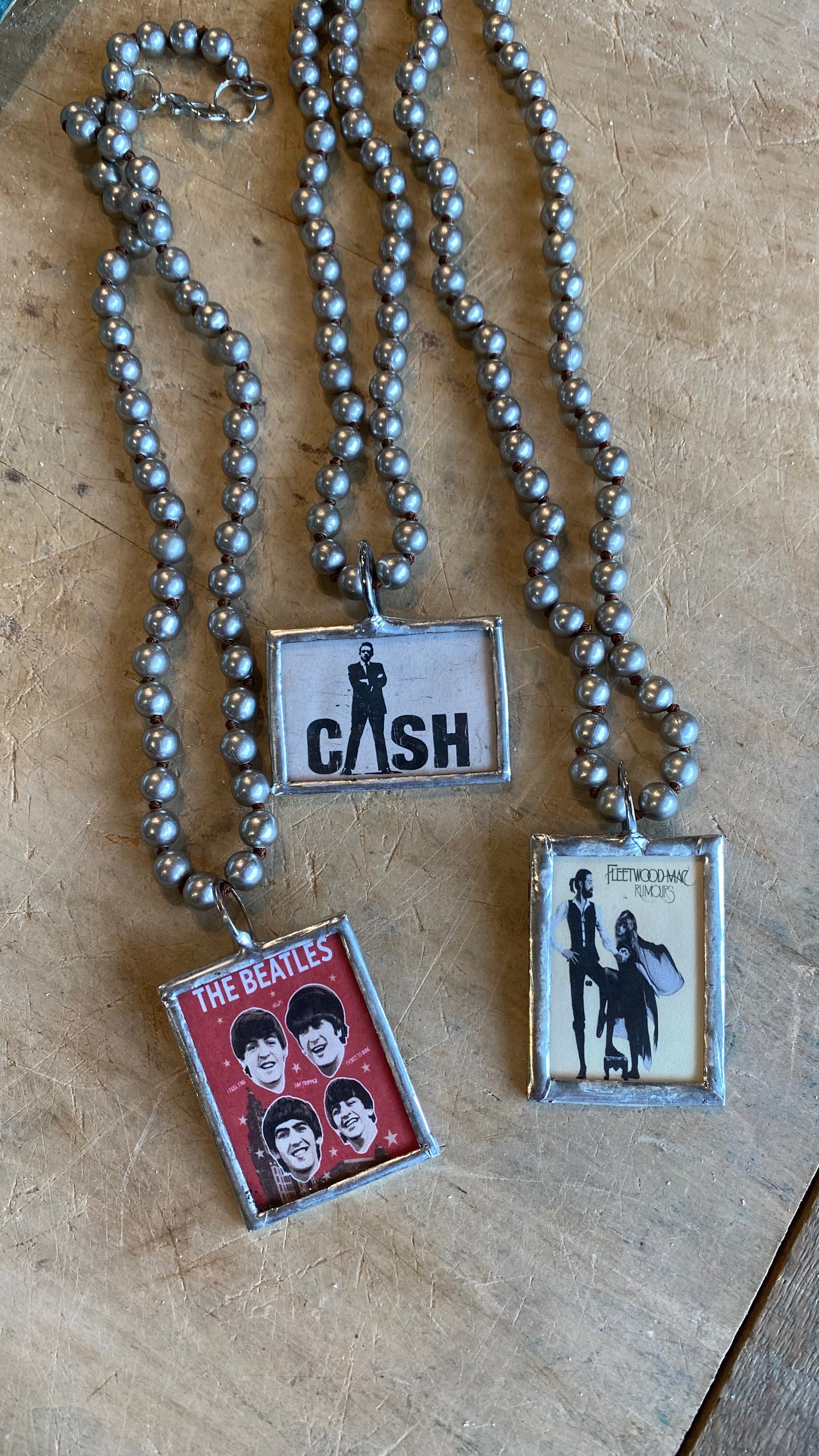 Vintage Album Necklace