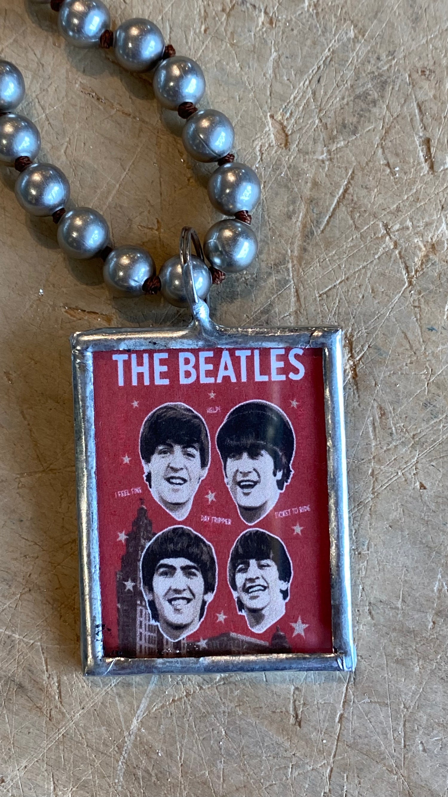 Vintage Album Necklace