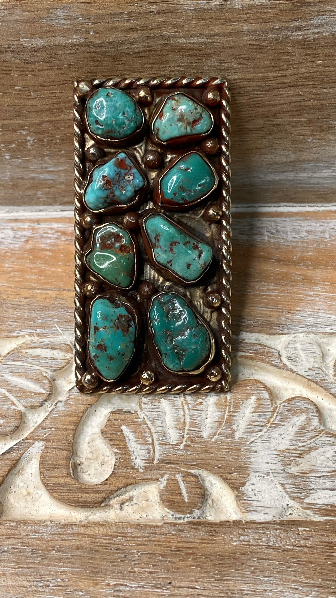 Turquoise Bar Ring