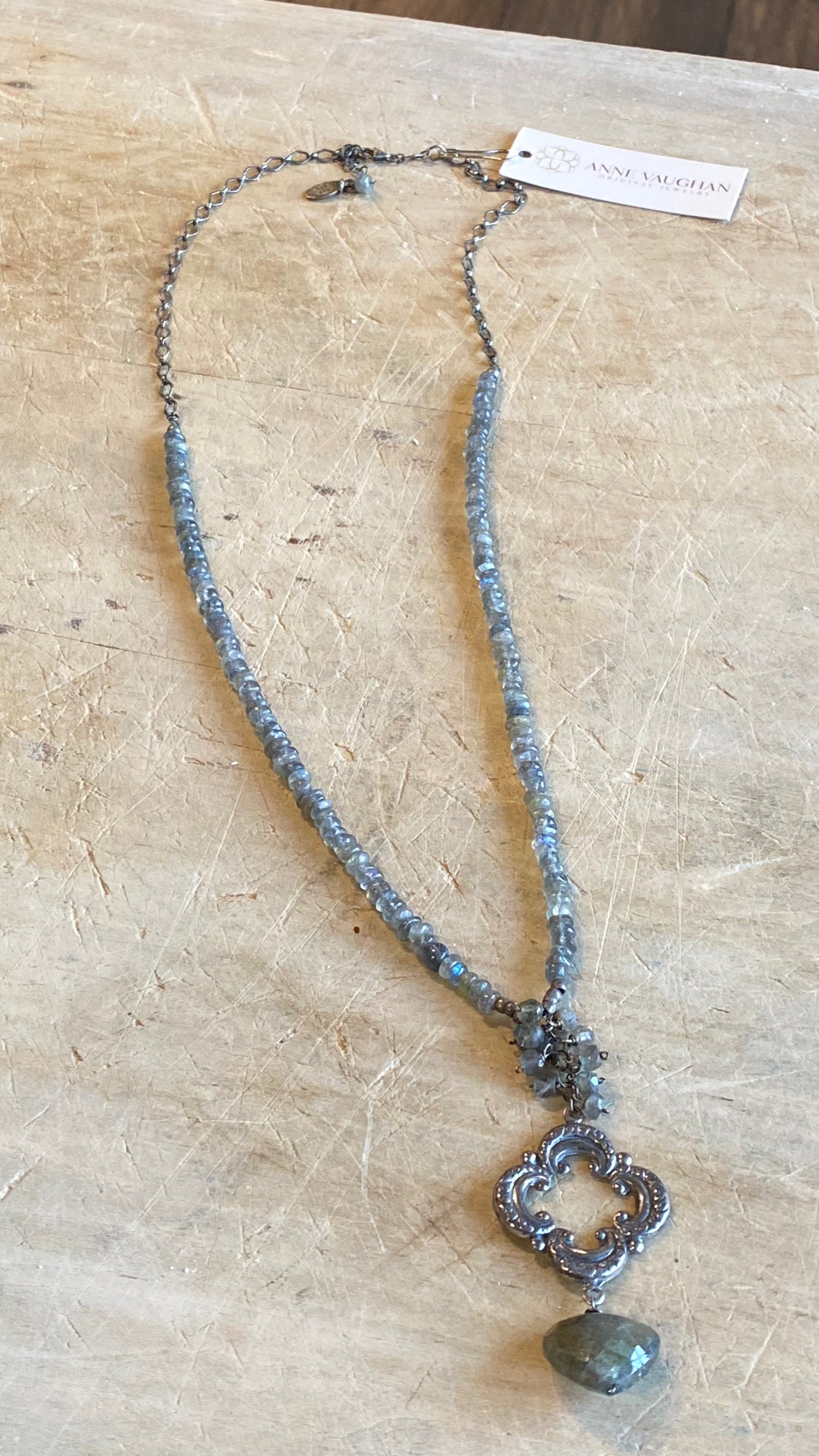 Sterling and Labradorite Necklace