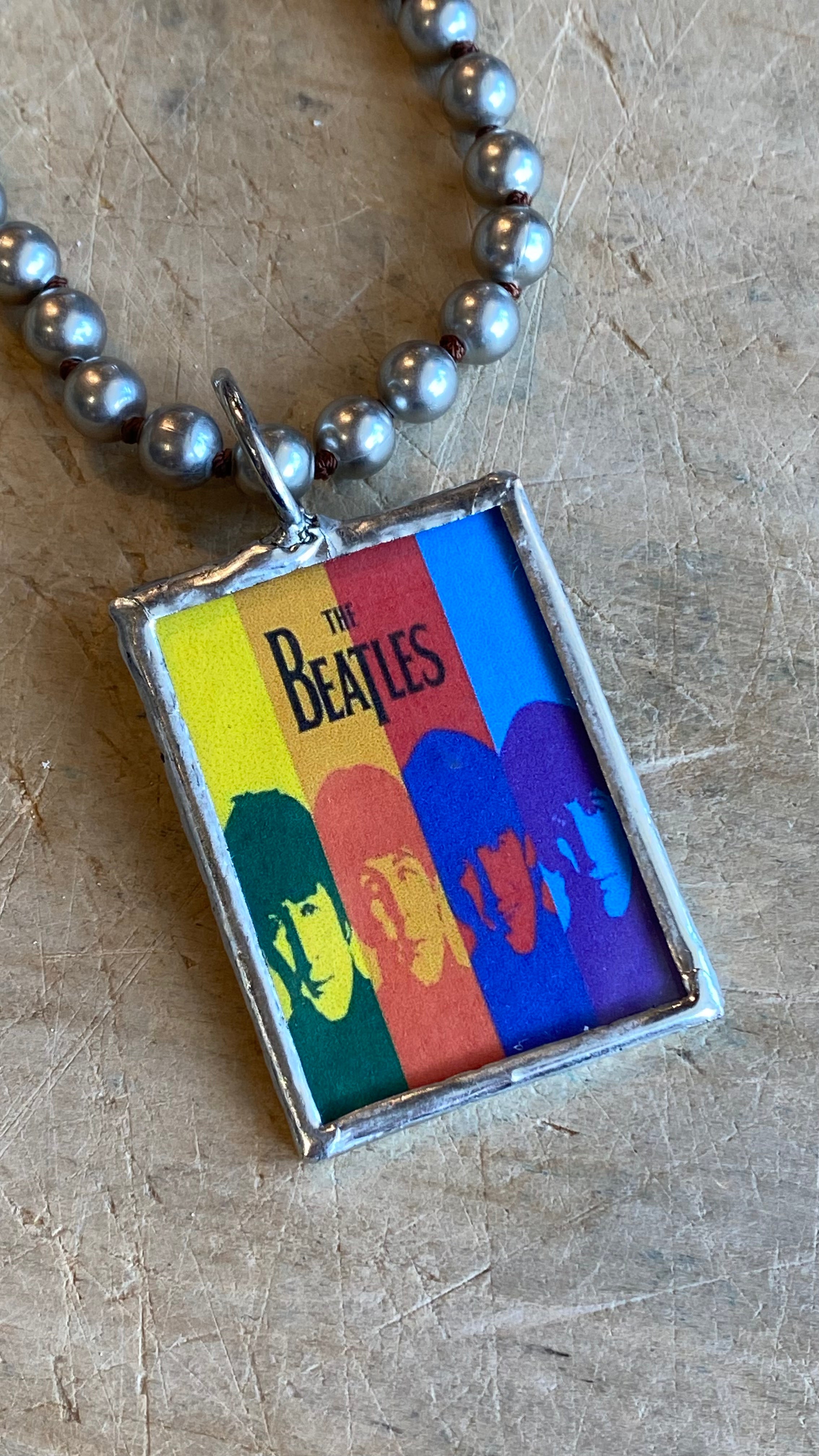 Vintage Album Necklace