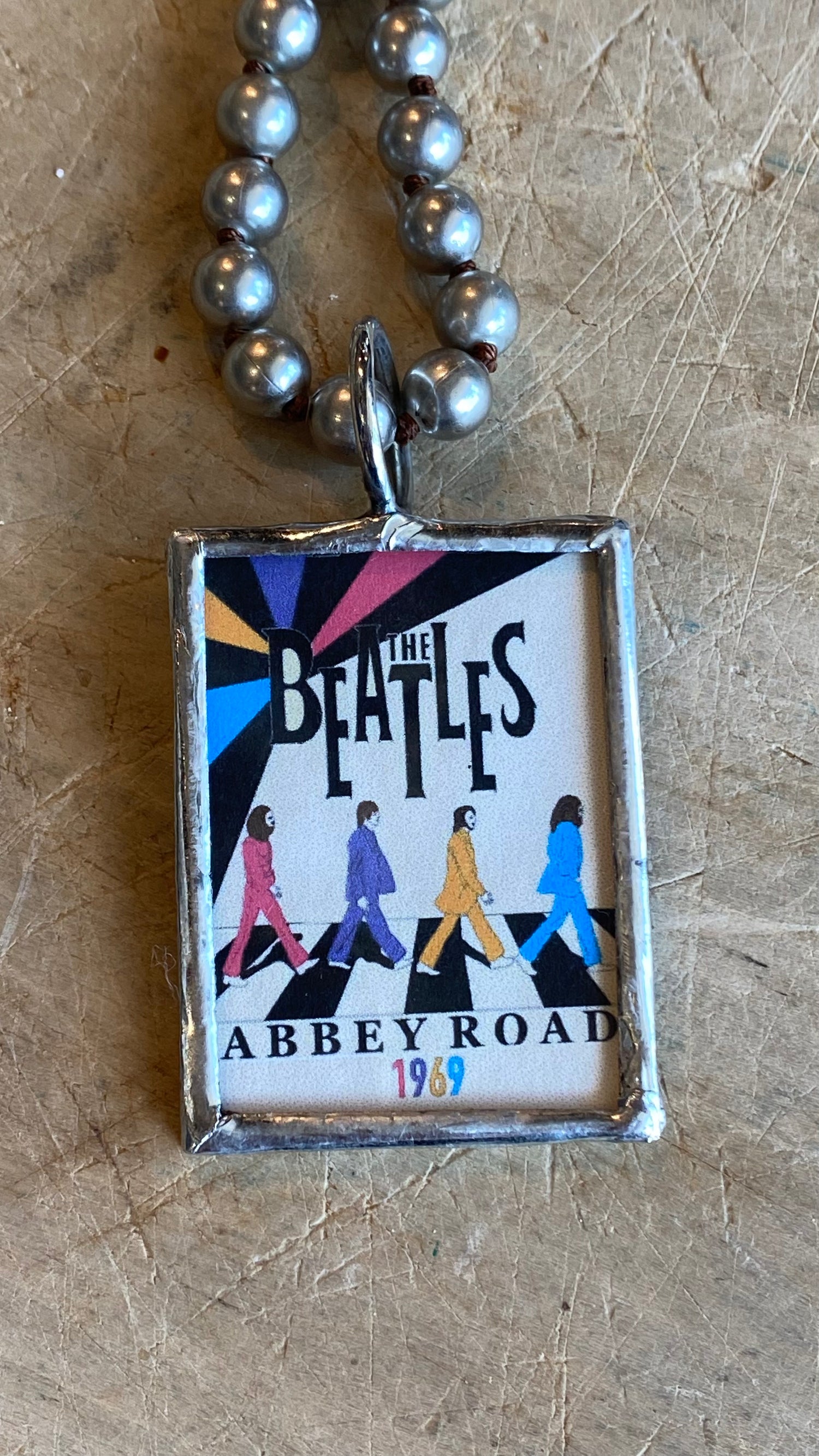 Vintage Album Necklace