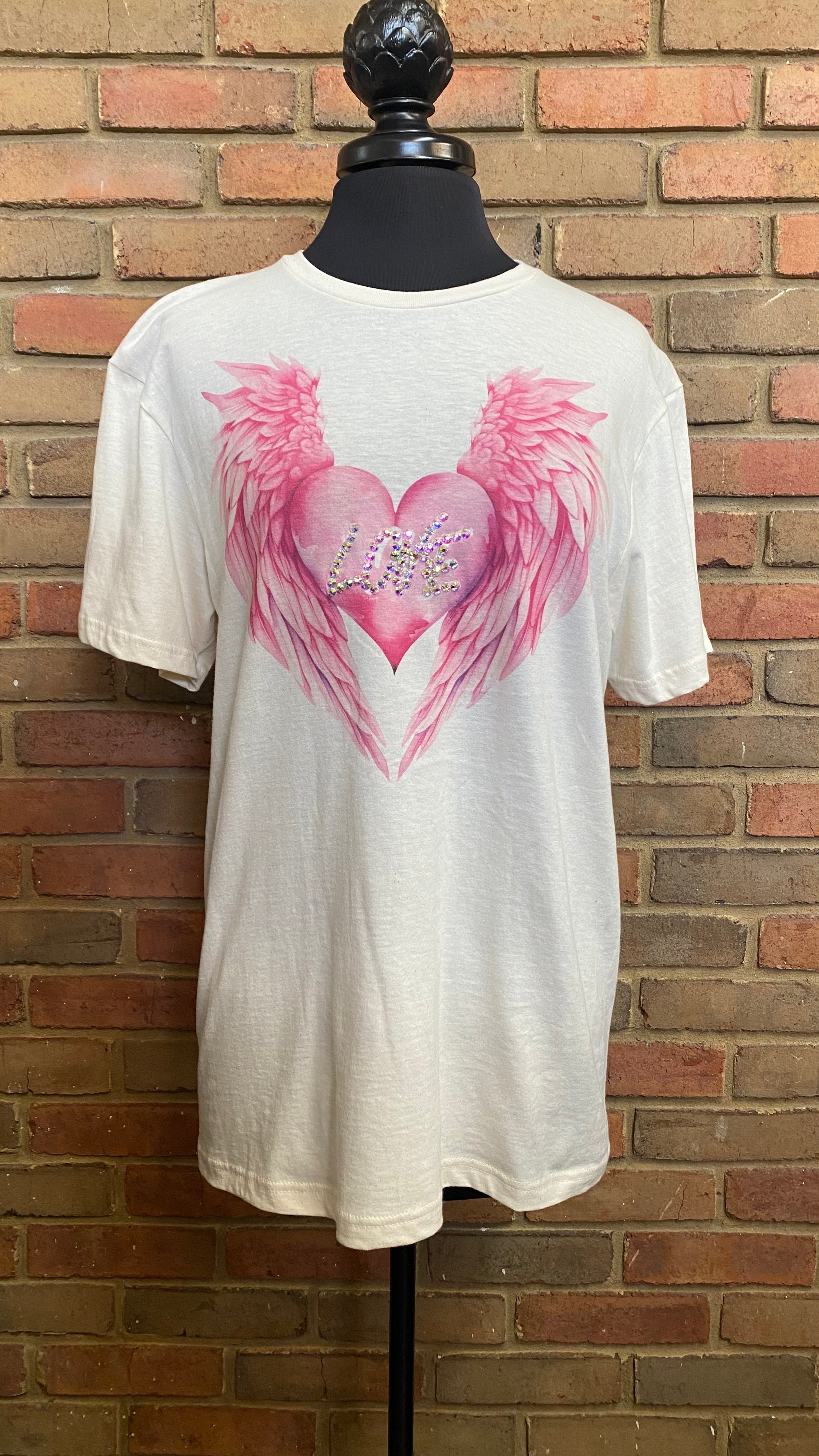 Winged Heart with Love Tee