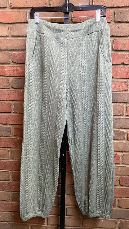 Solid Sweater Jogger