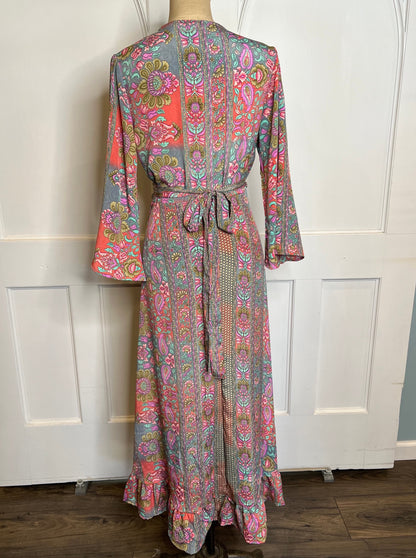 Cienna Ryla Long Wrap Dress