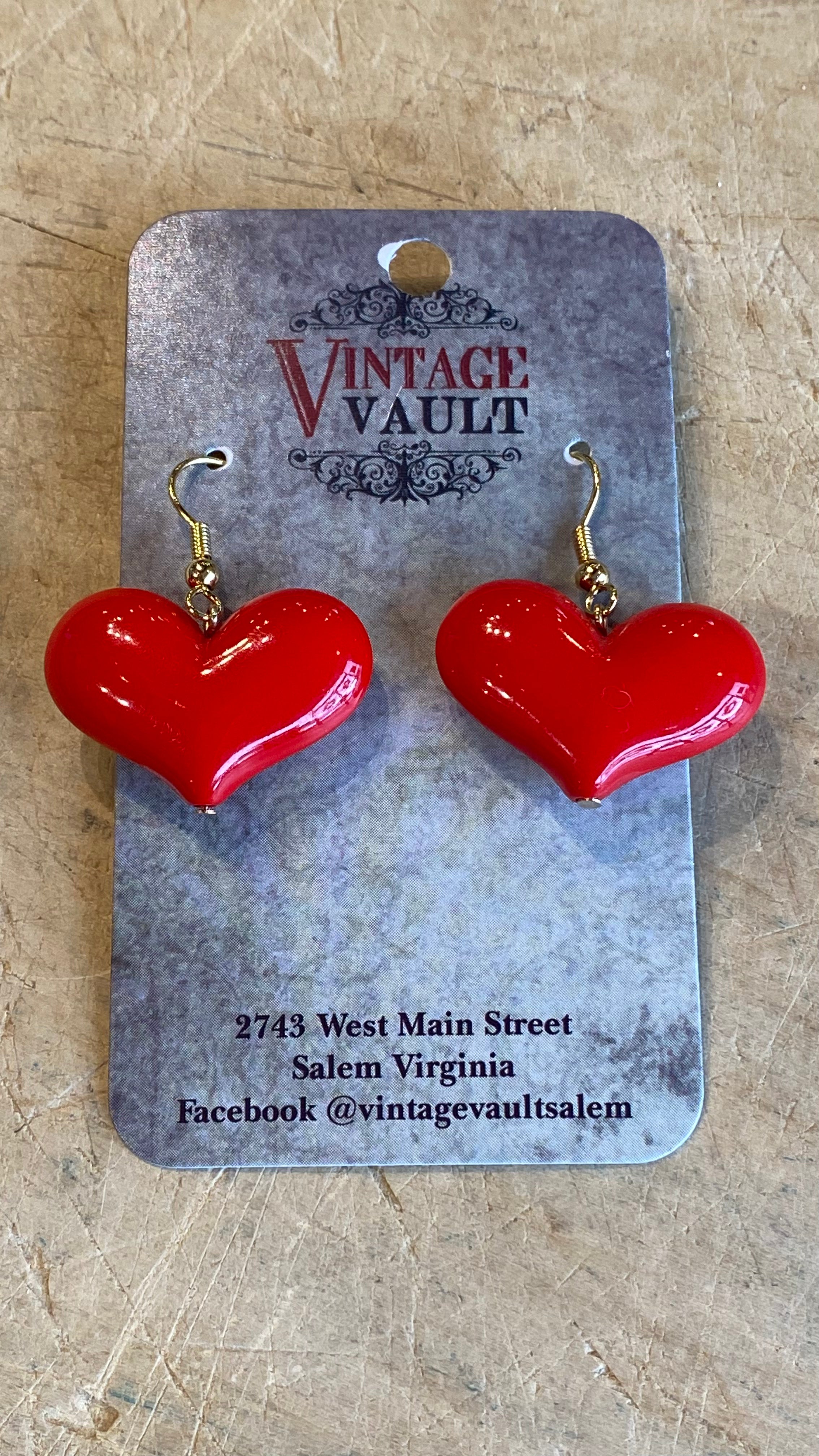 Heart Dangle Earring