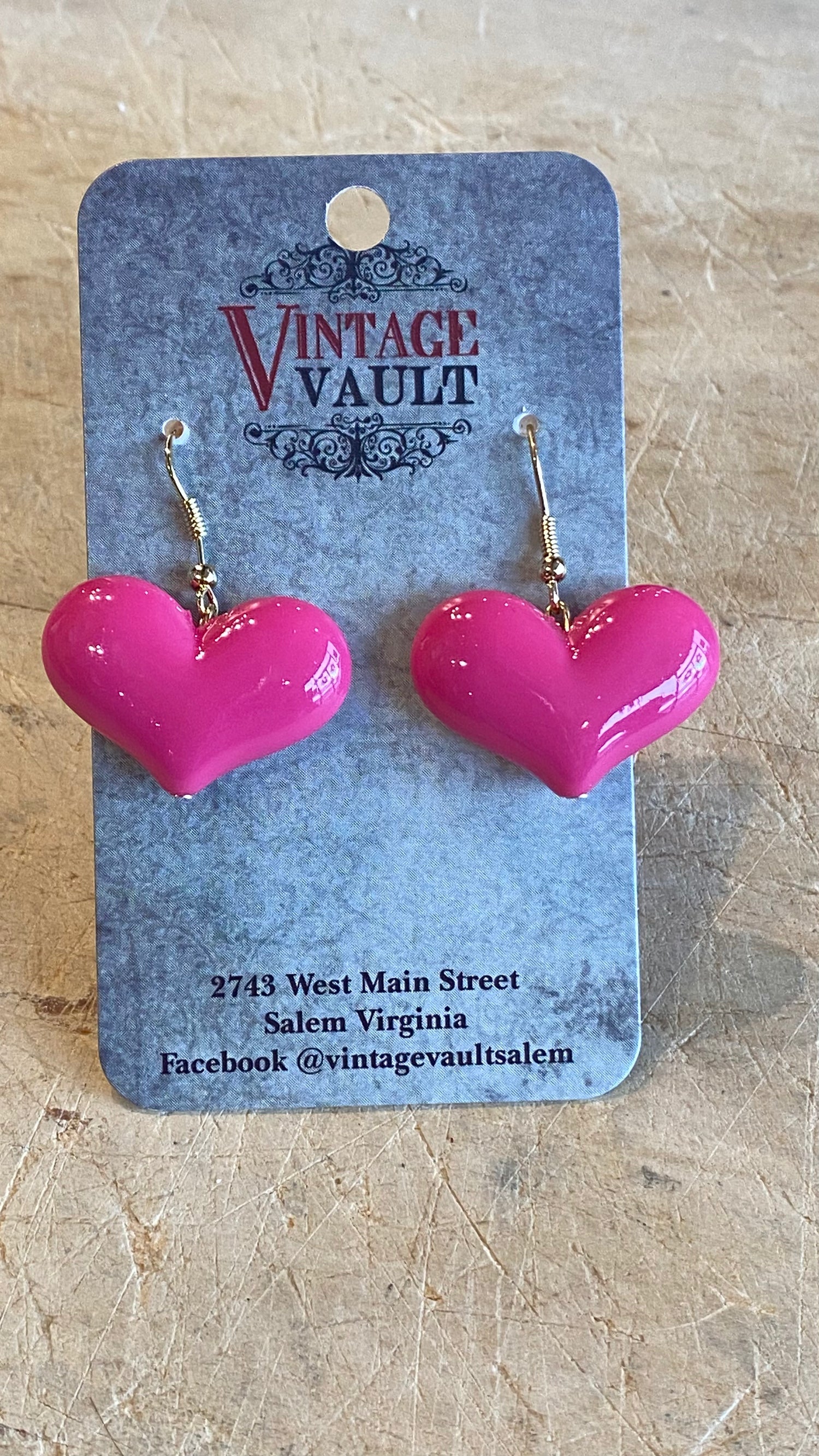 Heart Dangle Earring