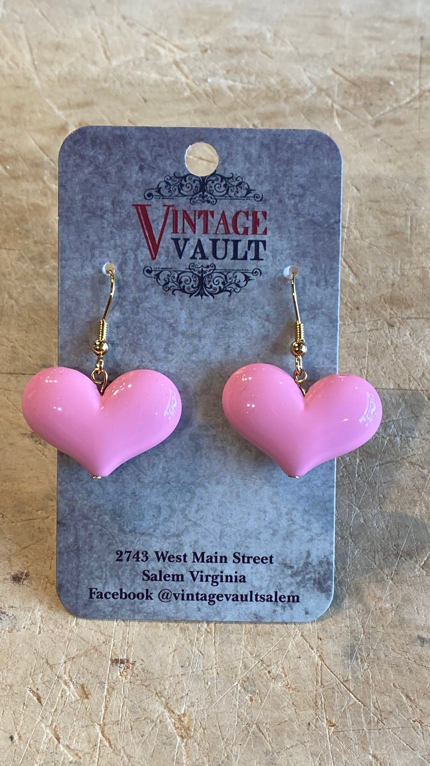 Heart Dangle Earring