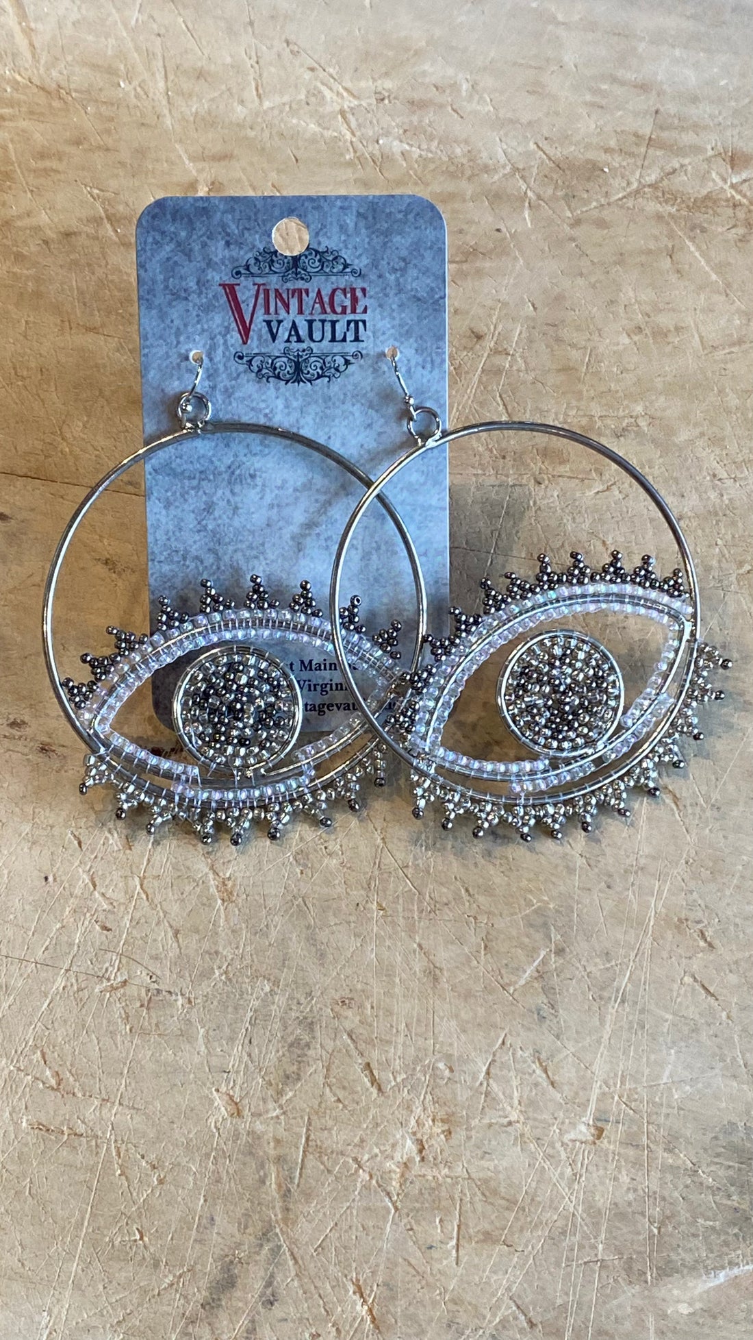 Large Eye Earring