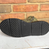 Bottom of ACE gladiator sandal, diamond texture