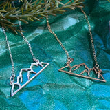 Mountain Home Necklace - Gold Filled