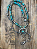 Navajo Naja on Turquoise Necklace