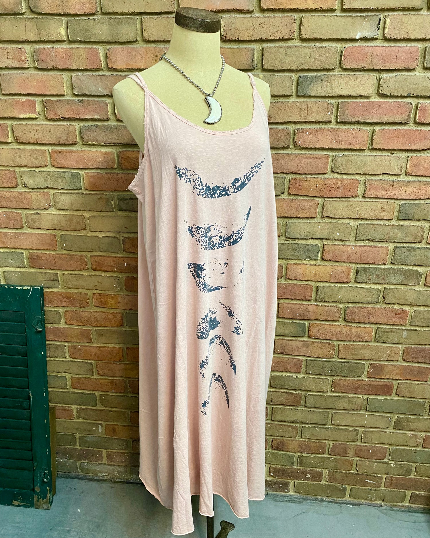 Phases of the Moon Pink Cami Dress  ONE SIZE