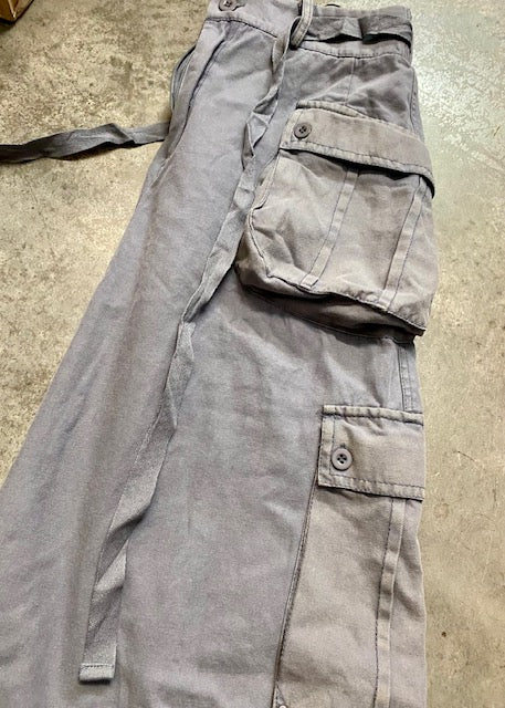 Cargo Parachute Drawstring Pants CHARCOAL (color shown is not correct) 