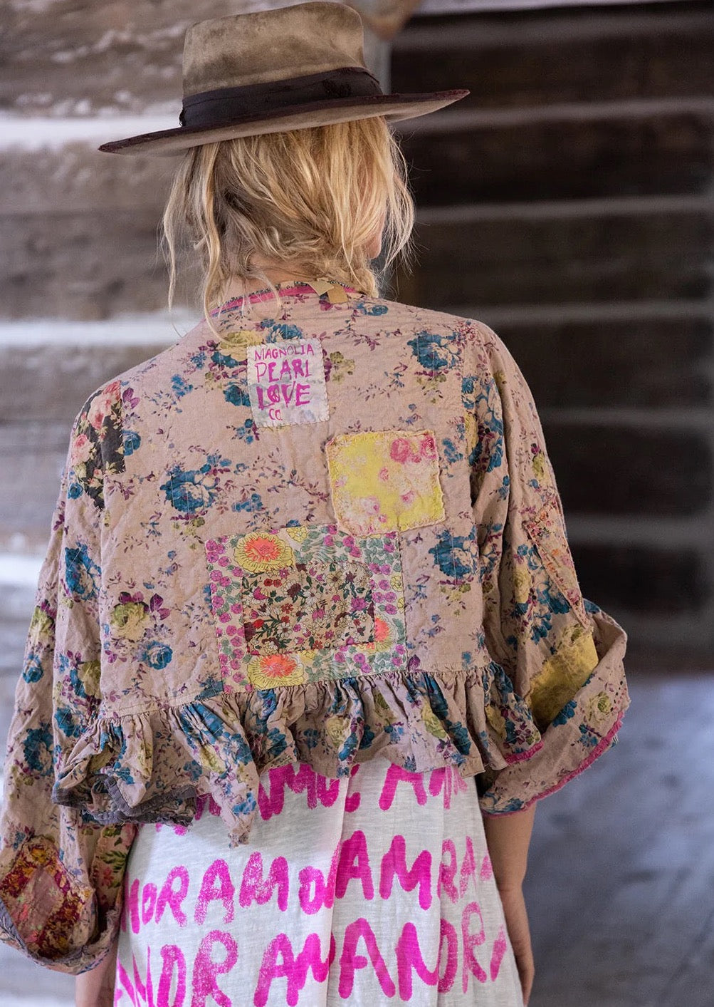 Jacket 993 Quilted Lisa Lotte Shawl - Blueberry