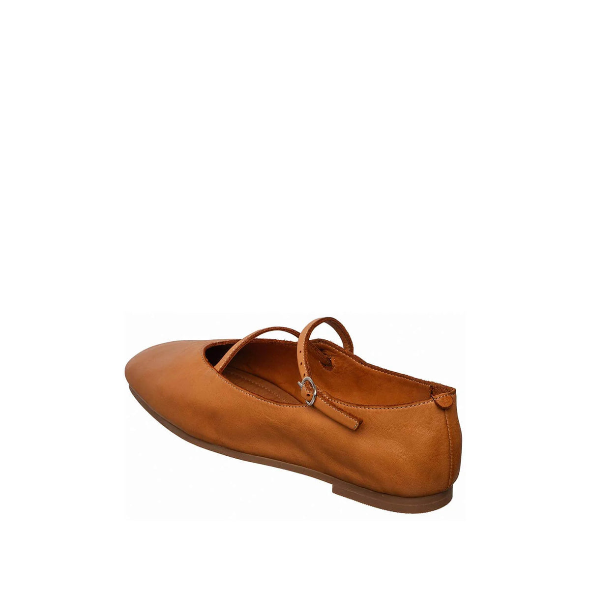 Mary Jane Ballet Flats Lorelei Tan - Vintage Vault Boutique