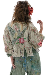 Jacket 662 Floral Applique Monique Jacket  Perianth