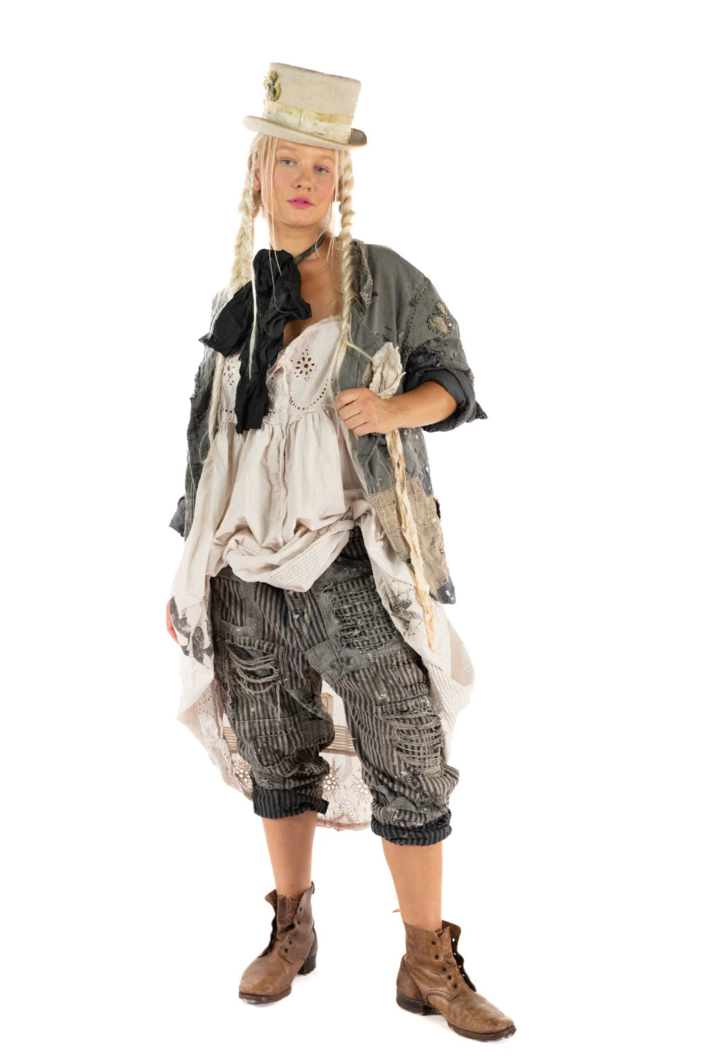 Jacket 907 Yarn Dyed Cotton Saffi