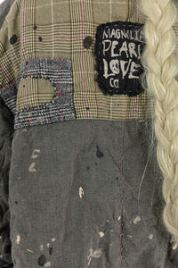 Jacket 907 Yarn Dyed Cotton Saffi