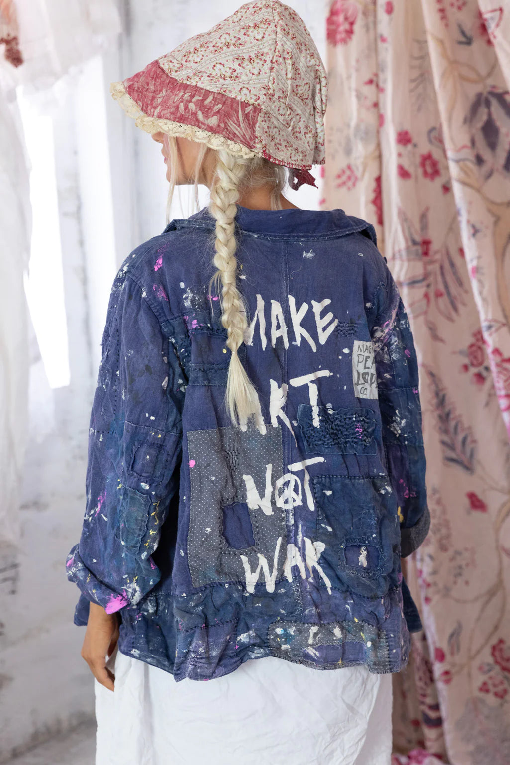 Jacket 908 Paint Splatter Tancy Coat  WORKWEAR