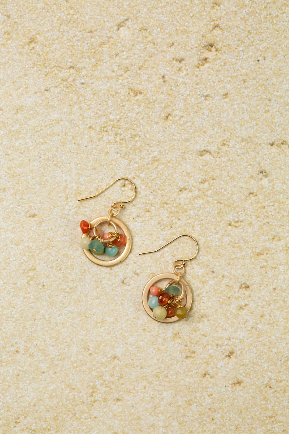 Mango Tango Hoop Earrings E014