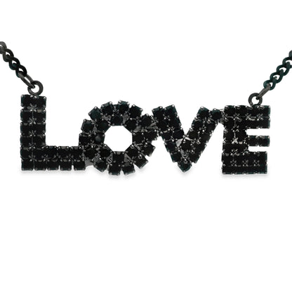 Mini La La LOVE Necklace Smutt