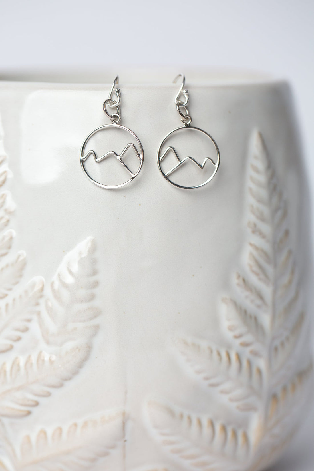 Mountains Sterling Silver Earrings E003