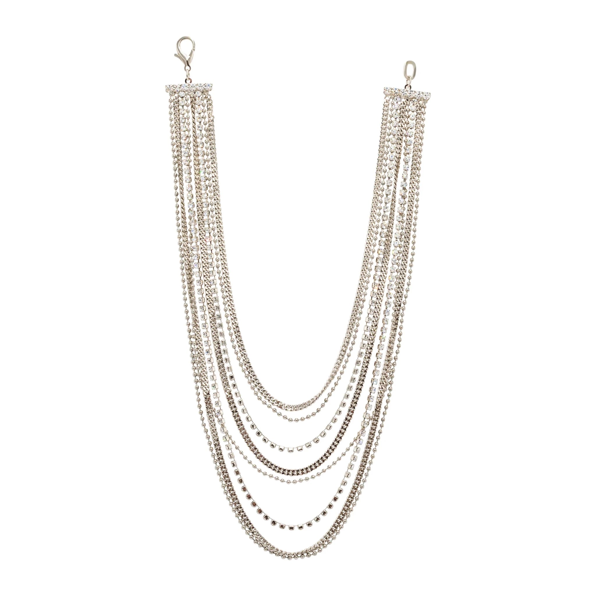 Wendy Short Necklace in Antique Silver - Vintage Vault Boutique