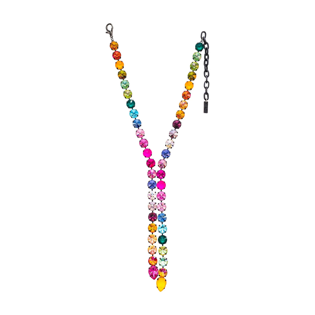Split Necklace - Smutt/Watermelon - Vintage Vault Boutique