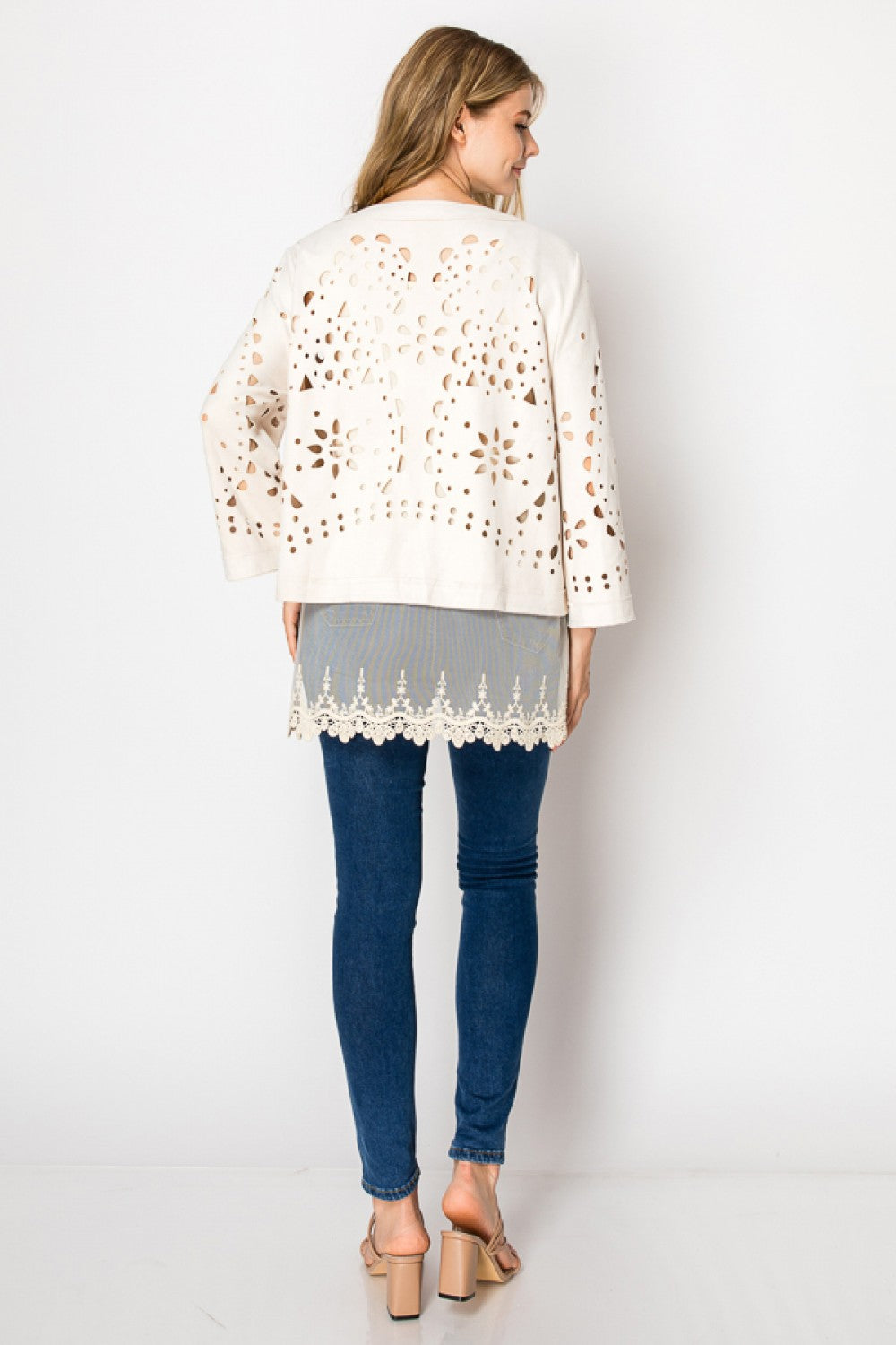 Faux Suede Short Cut Jacket