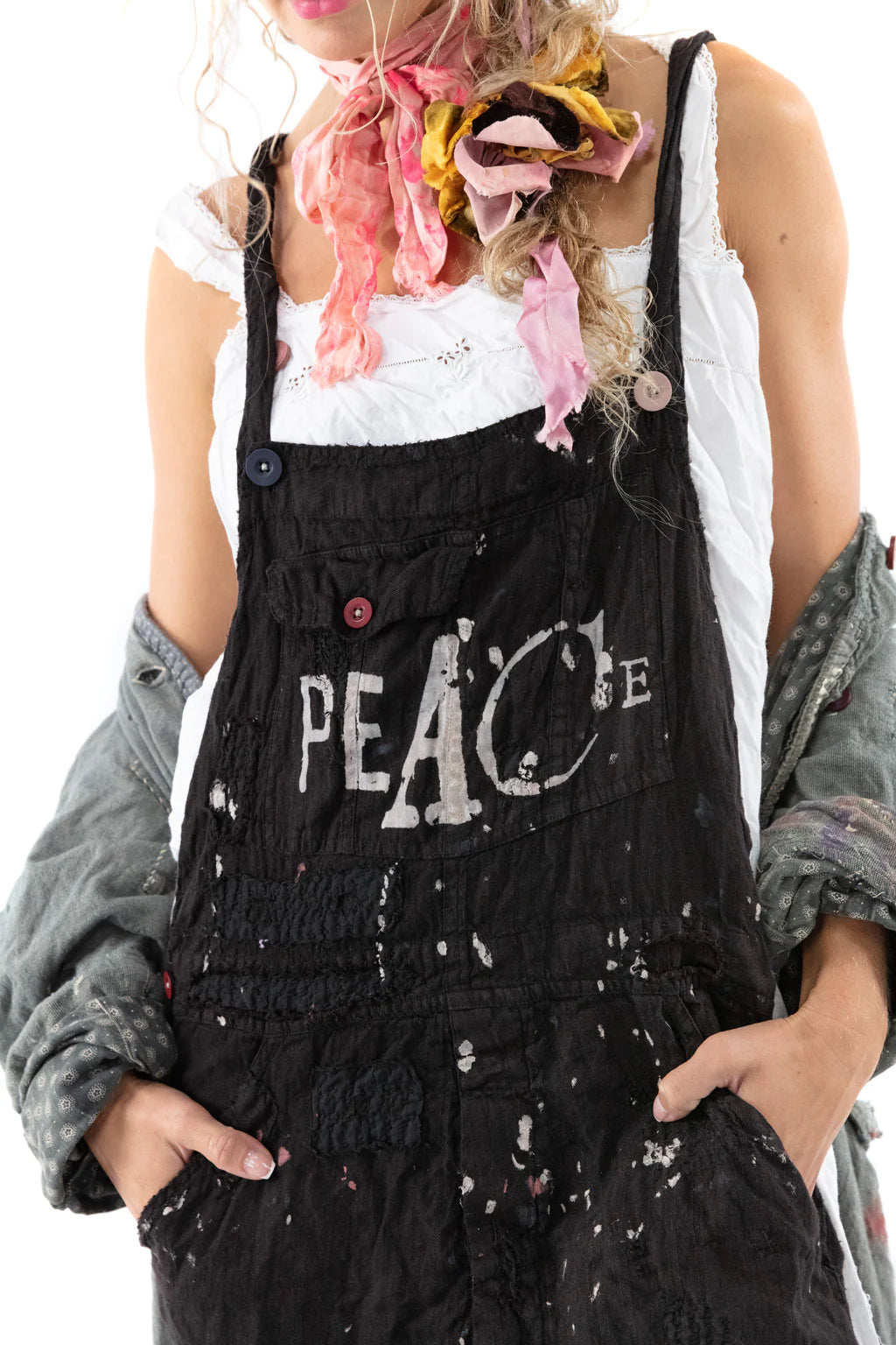 Overalls 071 Peace Painters Overalls Midnight