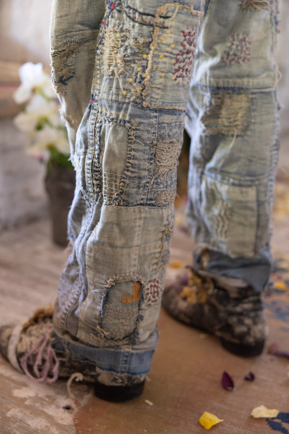 PANT 848 Belle Le Vie Miner Denims Faded Indigo