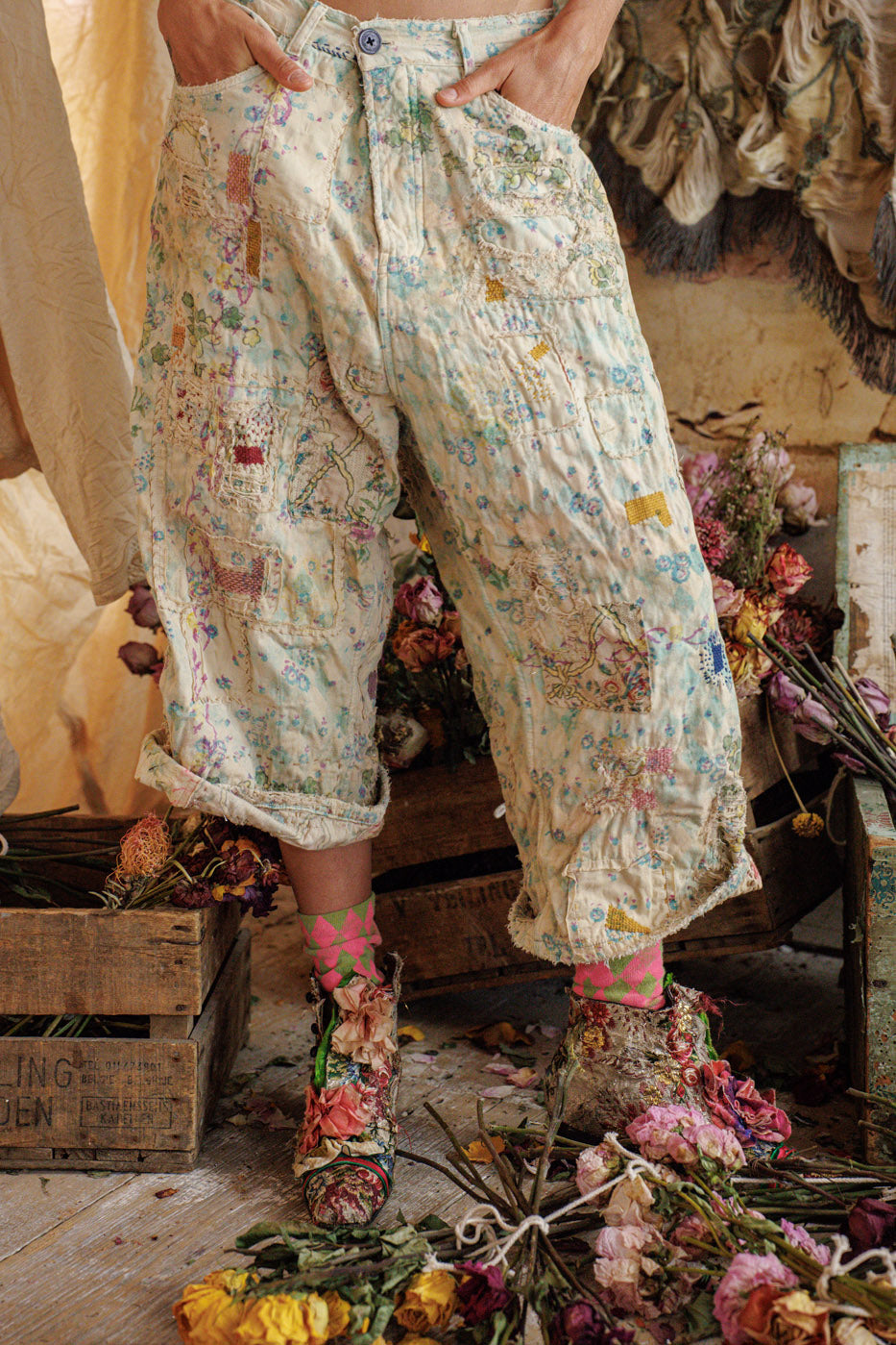 Pant 974 Clover Dani Blues Pants  Cottonwood