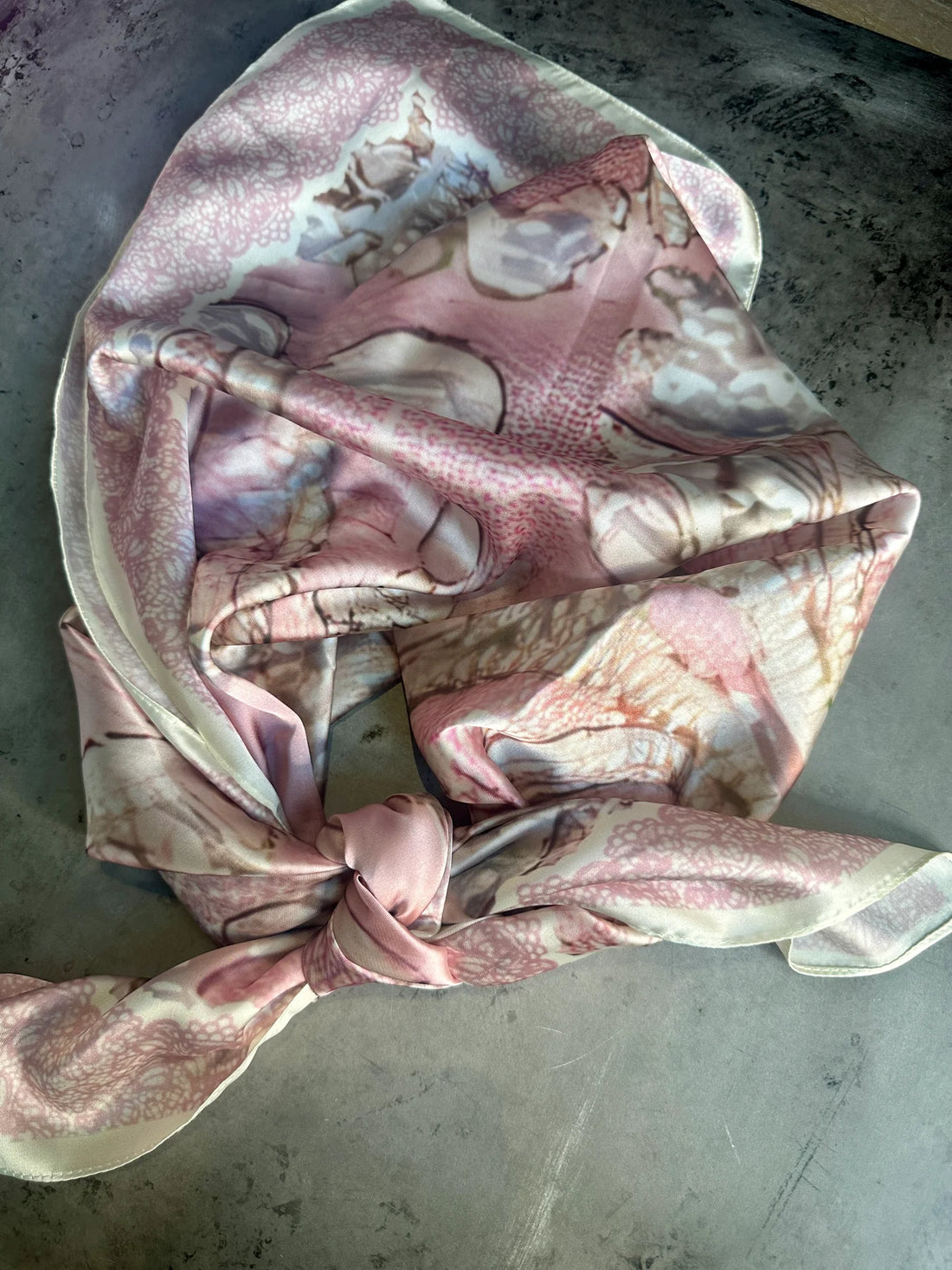 Wild Rag Scarf Pink Clouds