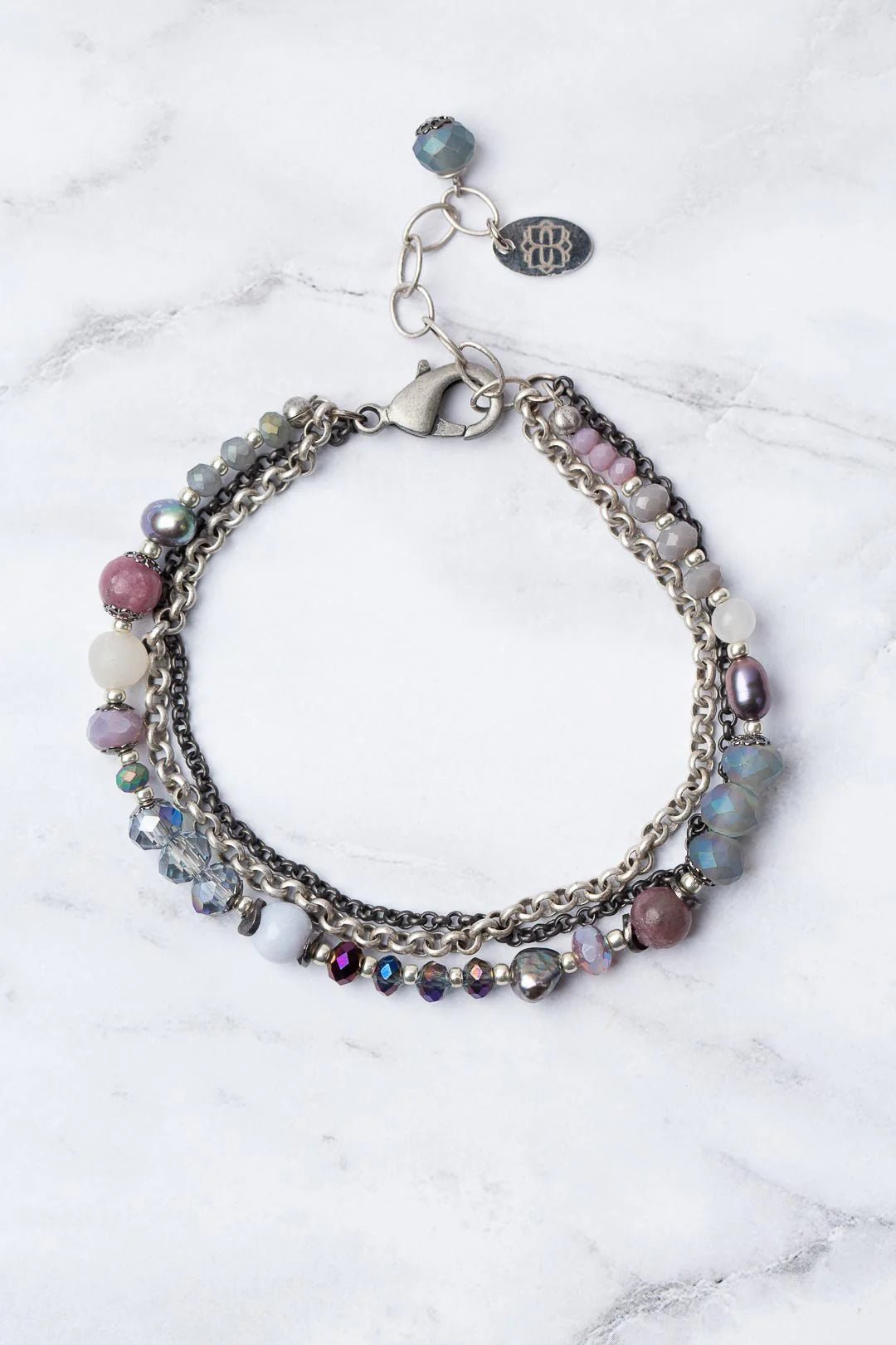 Reflections Multistrand Bracelet B020 - Vintage Vault Boutique