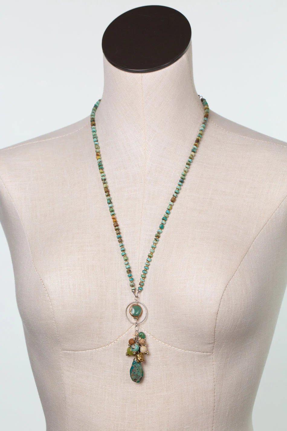 Remedy Cluster Necklace N007 - Vintage Vault Boutique