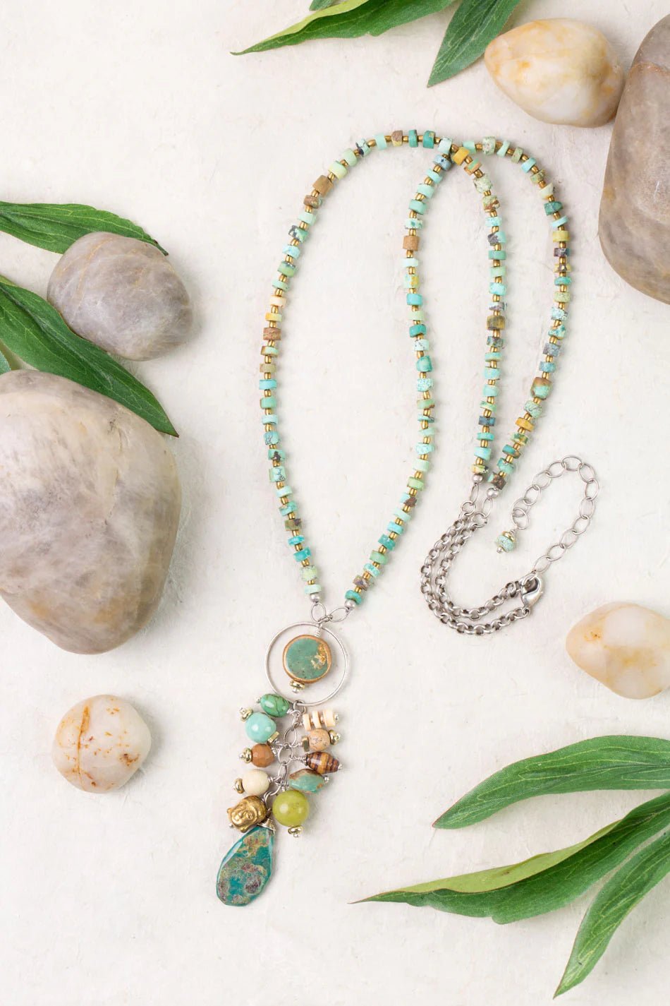 Remedy Cluster Necklace N007 - Vintage Vault Boutique