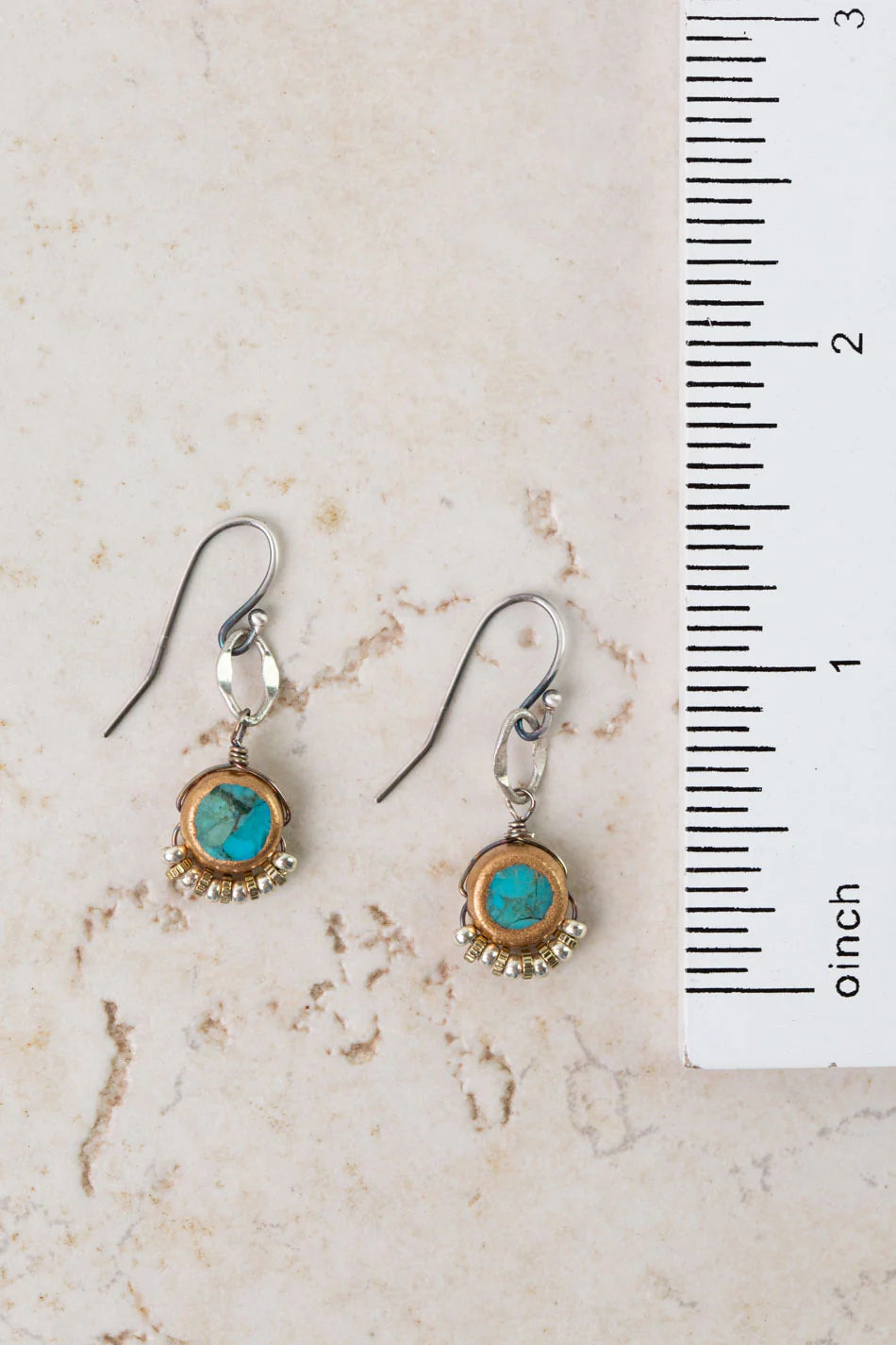 Remedy Turquoise Simple Earrings E014