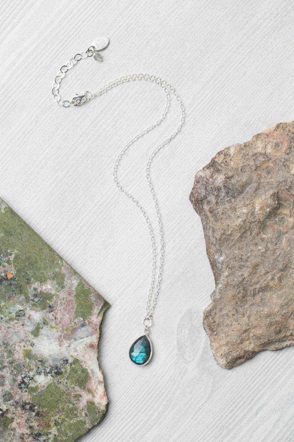 Resilience 14.5-16.5&quot; Labradorite Simple Necklace