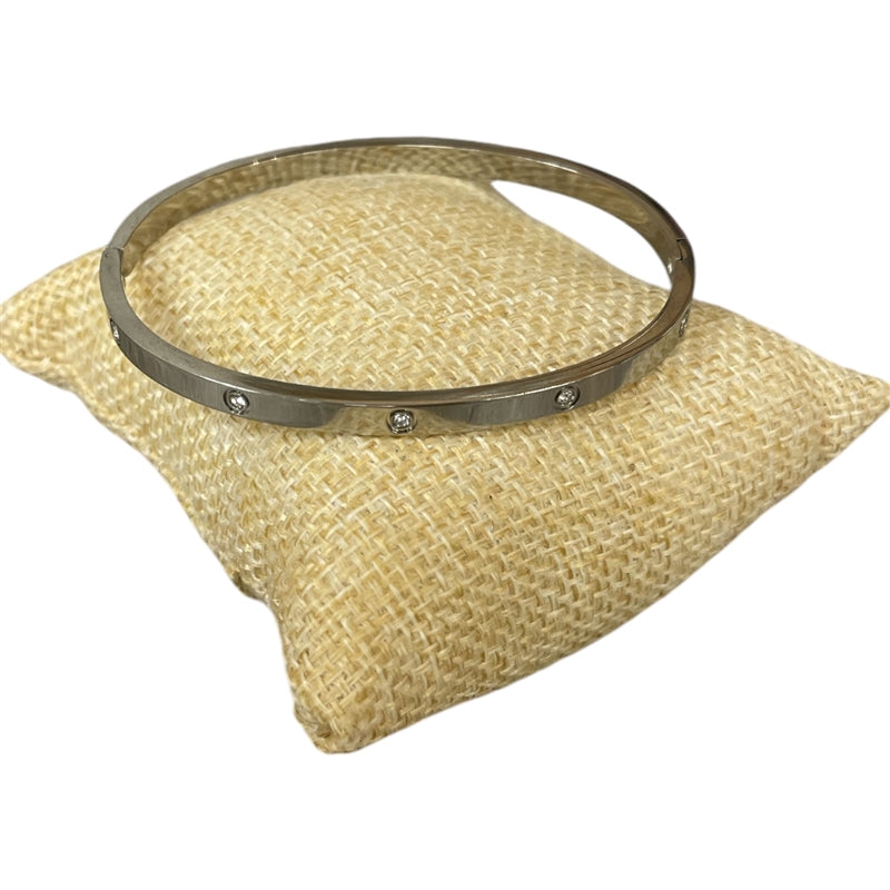 Stainless Steel Mini Rhinestone Bracelet