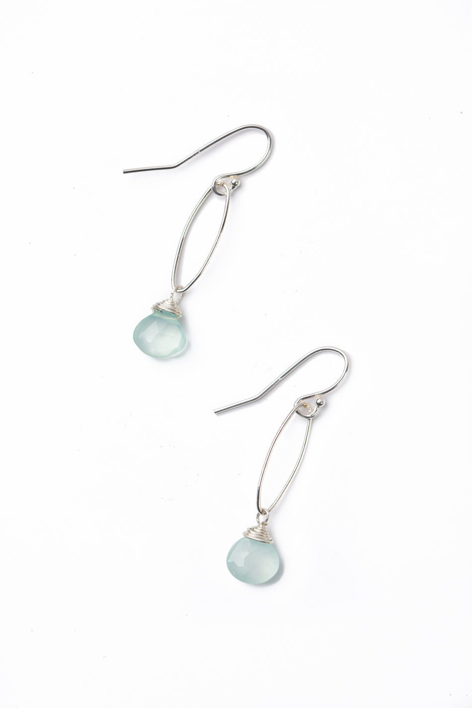 Serenity Seafoam Simple Earrings E083