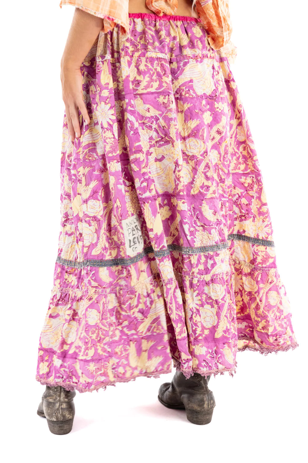Skirt 151 Nepali Peasant Skirt  Wildberry