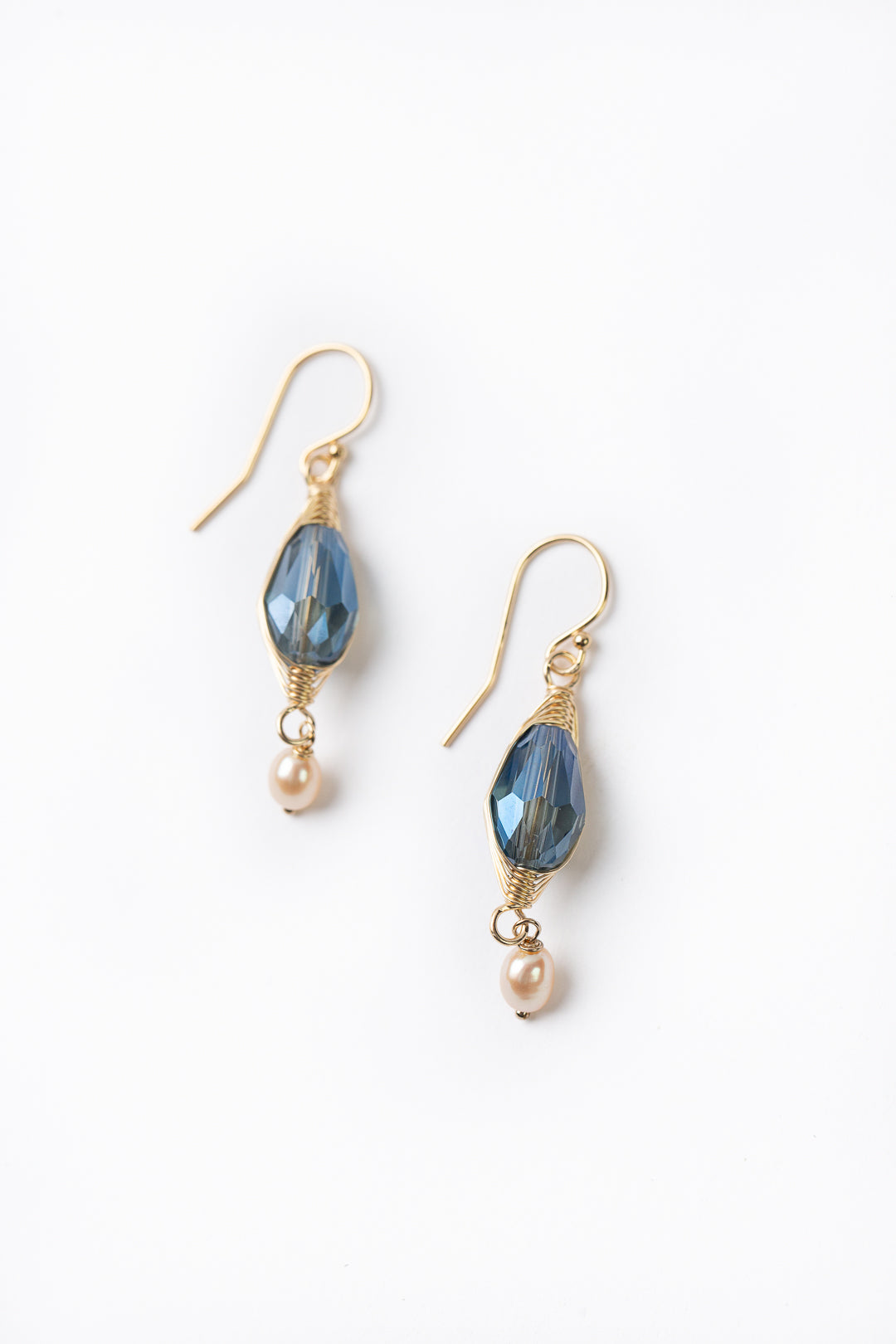 Starry Night Herringbone Earrings E022