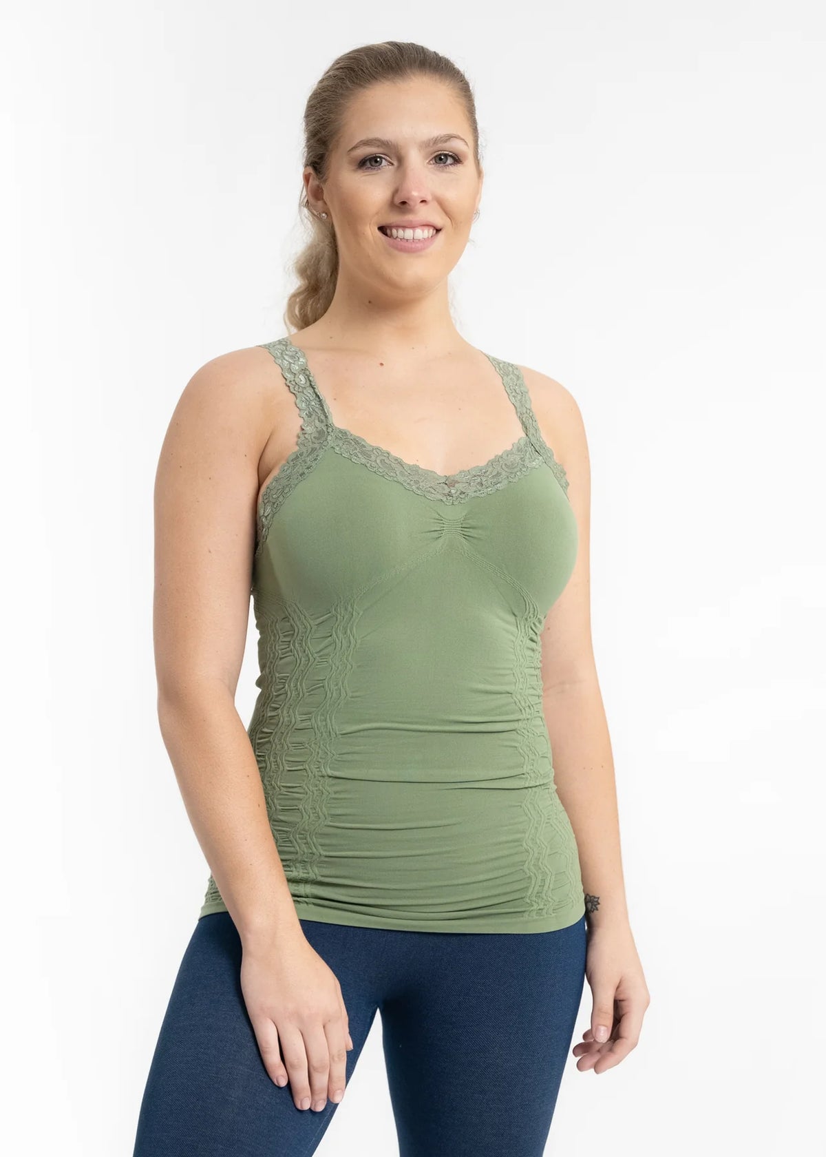 Lace Cami 001 - Vintage Vault Boutique