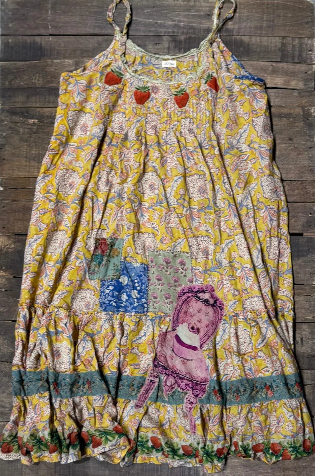 Sunwashed Bloom Dress - Golden