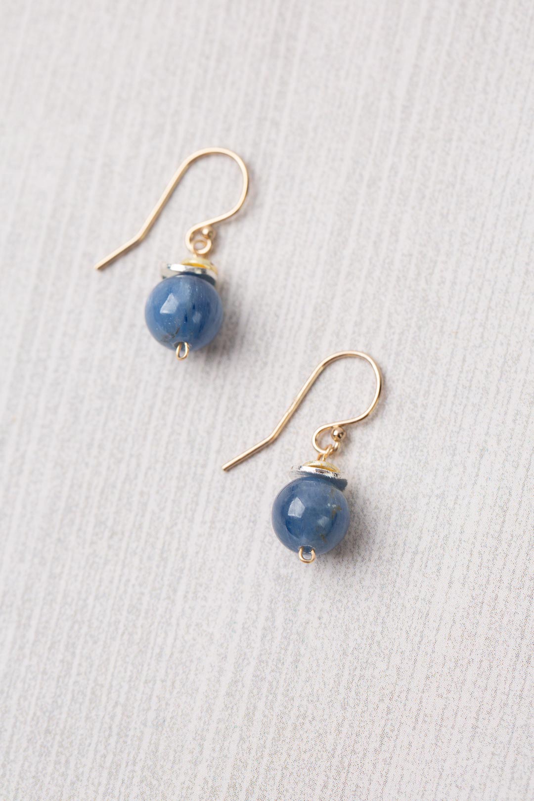 Seaside Simple Kyanite Dangle Earrings