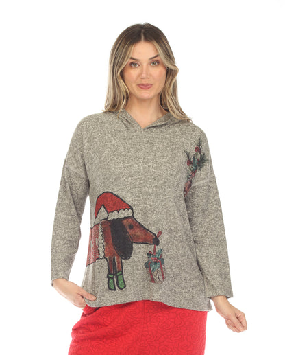 Jingle Paws Hoodie Top