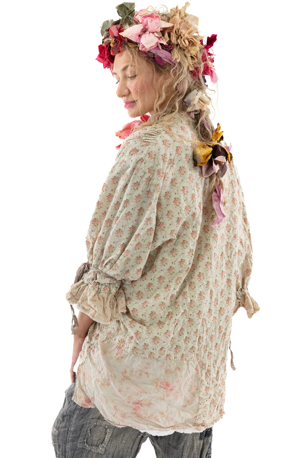 Top 1229 Floral Amadeus Blouse  Sunpraire