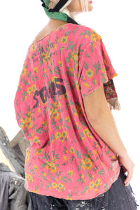 Top 1520 Floral Master of Time Phases Tee   Tropical